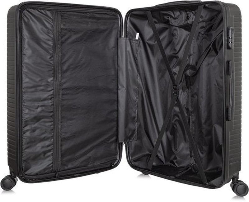 2-Piece Hard Shell Luggage Set With TSA Lock And Spinner Wheels