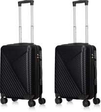 2-Piece Hard Shell Luggage Set With TSA Lock And Spinner Wheels