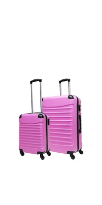 2-Piece Hard Shell Luggage Set With XL And S Suitcases