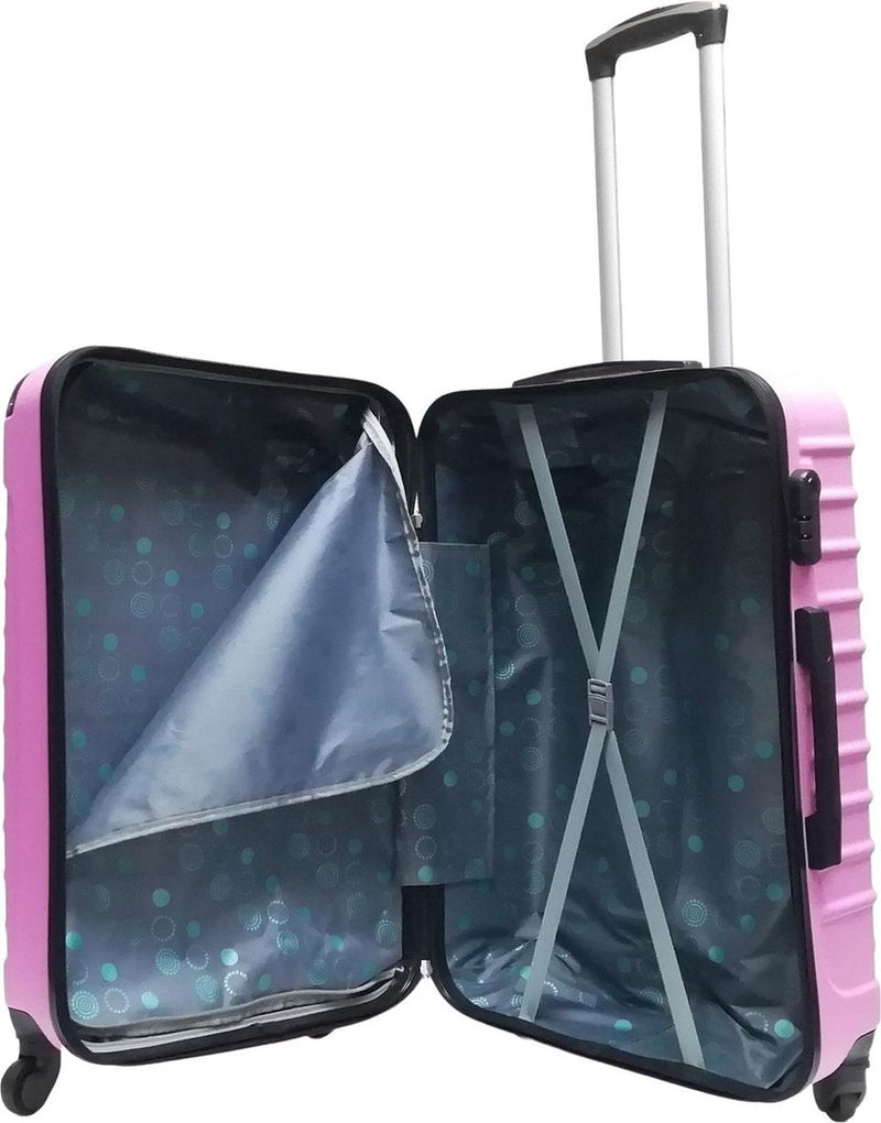 2-Piece Hard Shell Luggage Set With XL And S Suitcases