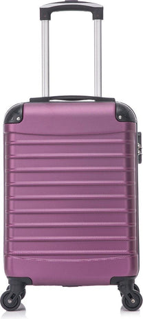 2-Piece Hard Shell Luggage Set in Purple