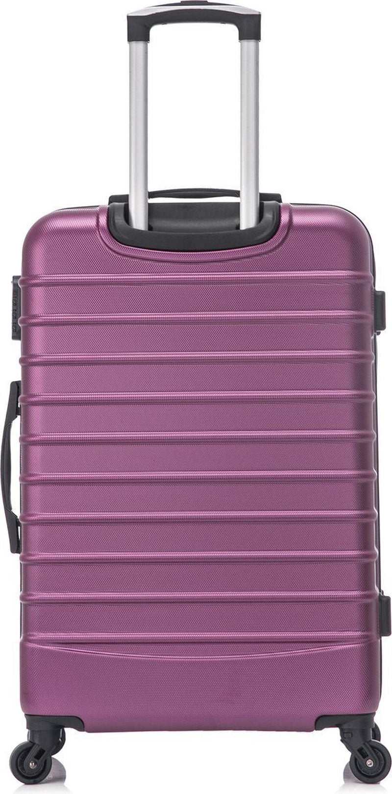 2-Piece Hard Shell Luggage Set in Purple
