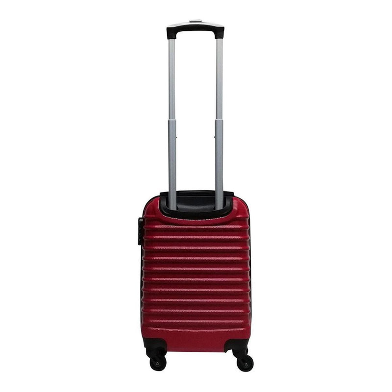 2-Piece Hard Shell Luggage Set in Red