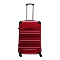 2-Piece Hard Shell Luggage Set in Red