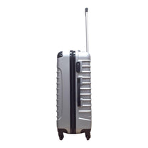2-Piece Hard Shell Luggage Set in Silver