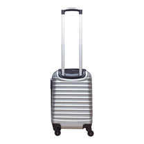 2-Piece Hard Shell Luggage Set in Silver