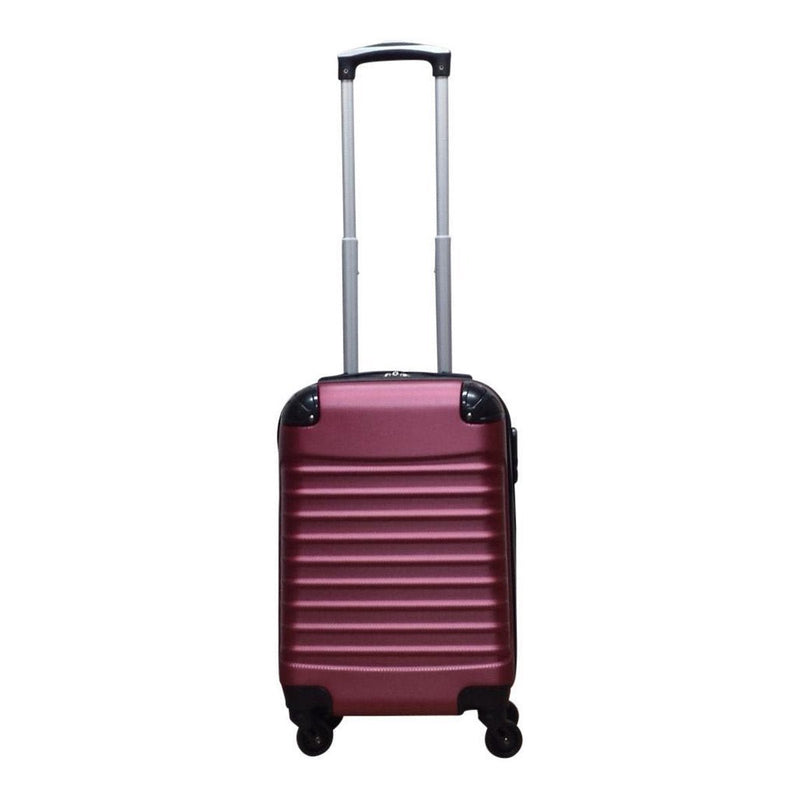 2-Piece Hard-Shell Luggage Set with 4-Wheel System and Combination Lock