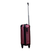 2-Piece Hard-Shell Luggage Set with 4-Wheel System and Combination Lock