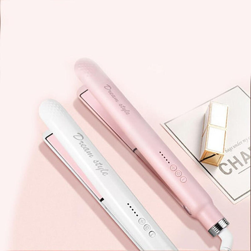 2-in-1 Curling And Straightening Iron With Ceramic Coating