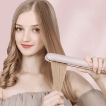 2-in-1 Curling And Straightening Iron With Ceramic Coating