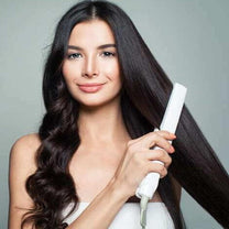 2-in-1 Curling And Straightening Iron With Ceramic Coating