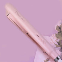 2-in-1 Curling And Straightening Iron With Ceramic Coating