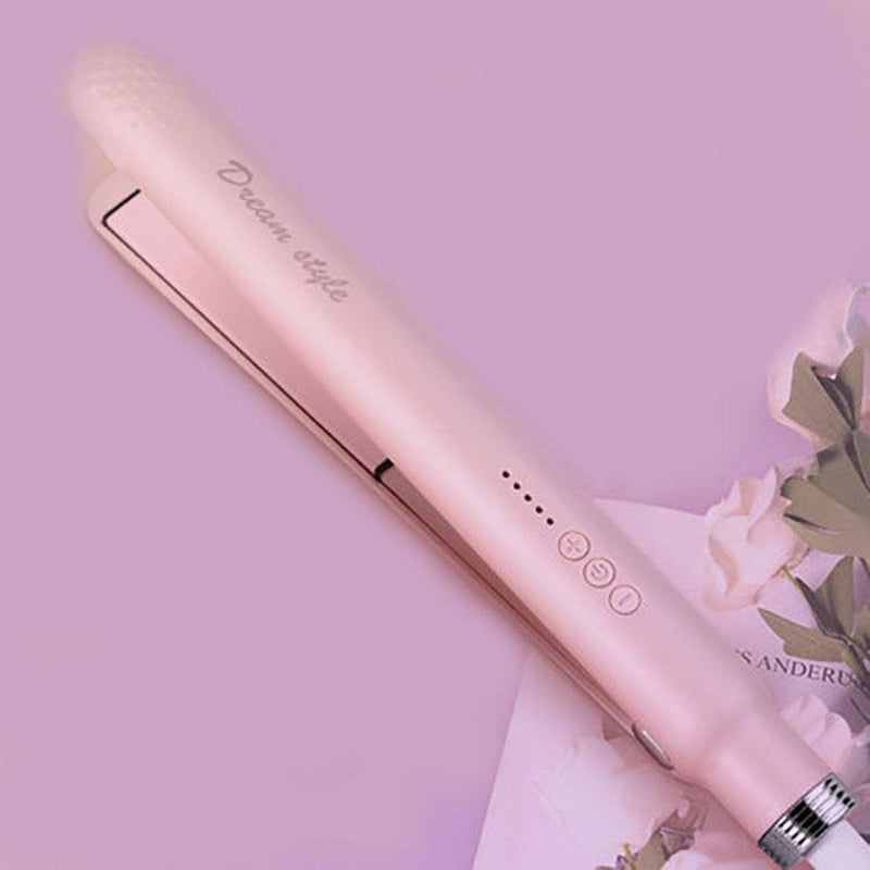 2-in-1 Curling And Straightening Iron With Ceramic Coating