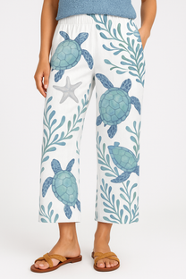 Cotton-Blend Summer Pants – Light Structure, Everyday Ease