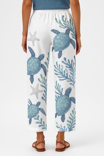 Cotton-Blend Summer Pants – Light Structure, Everyday Ease