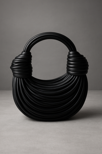 Handwoven Noodle Handbag – Textured Craft