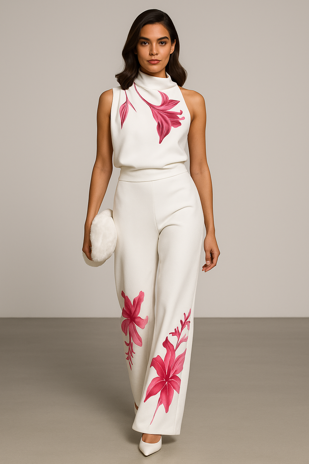 Two-Piece Jumpsuit Set