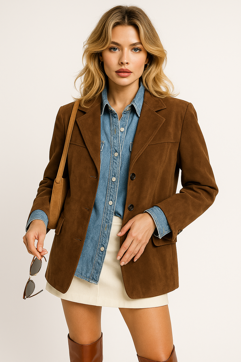Faux Suede Jacket – Lasting Edge