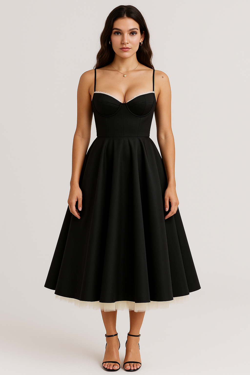 A-line Midi Dress
