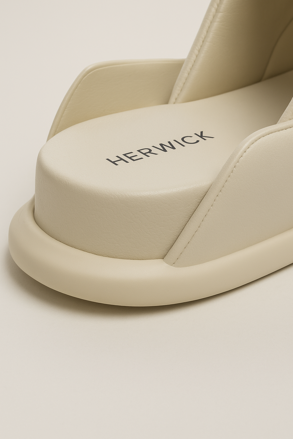 Handmade Sheepskin Leather Platform Sandals