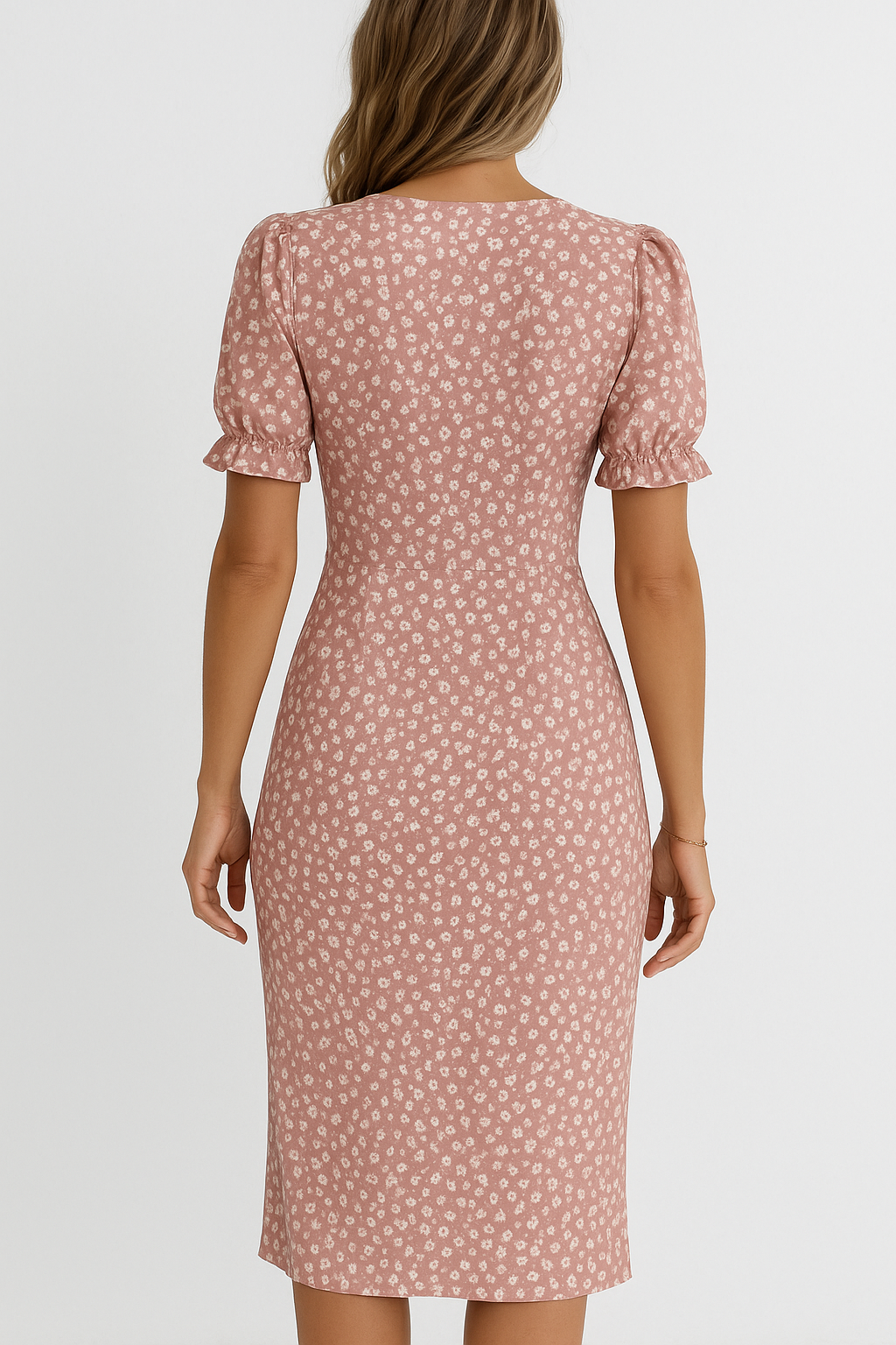 Button-Front Midi Dress – Summer Split