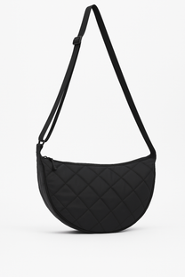 Round Shoulder Quilted Bag