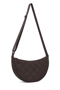 Round Shoulder Quilted Bag