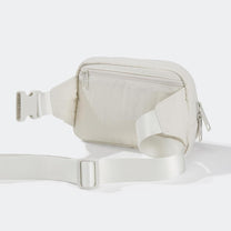 2L Nylon Belt Bag With Adjustable Strap And Two Zippered Compartments