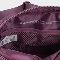 2L Nylon Belt Bag With Adjustable Strap And Two Zippered Compartments