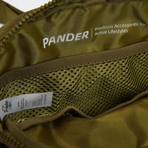 2L Nylon Belt Bag With Adjustable Strap And Two Zippered Compartments