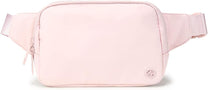 2L Nylon Belt Bag With Adjustable Strap And Two Zippered Compartments