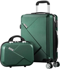 3-Piece Hard Shell Spinner Luggage Set With TSA Lock And Organised Interior