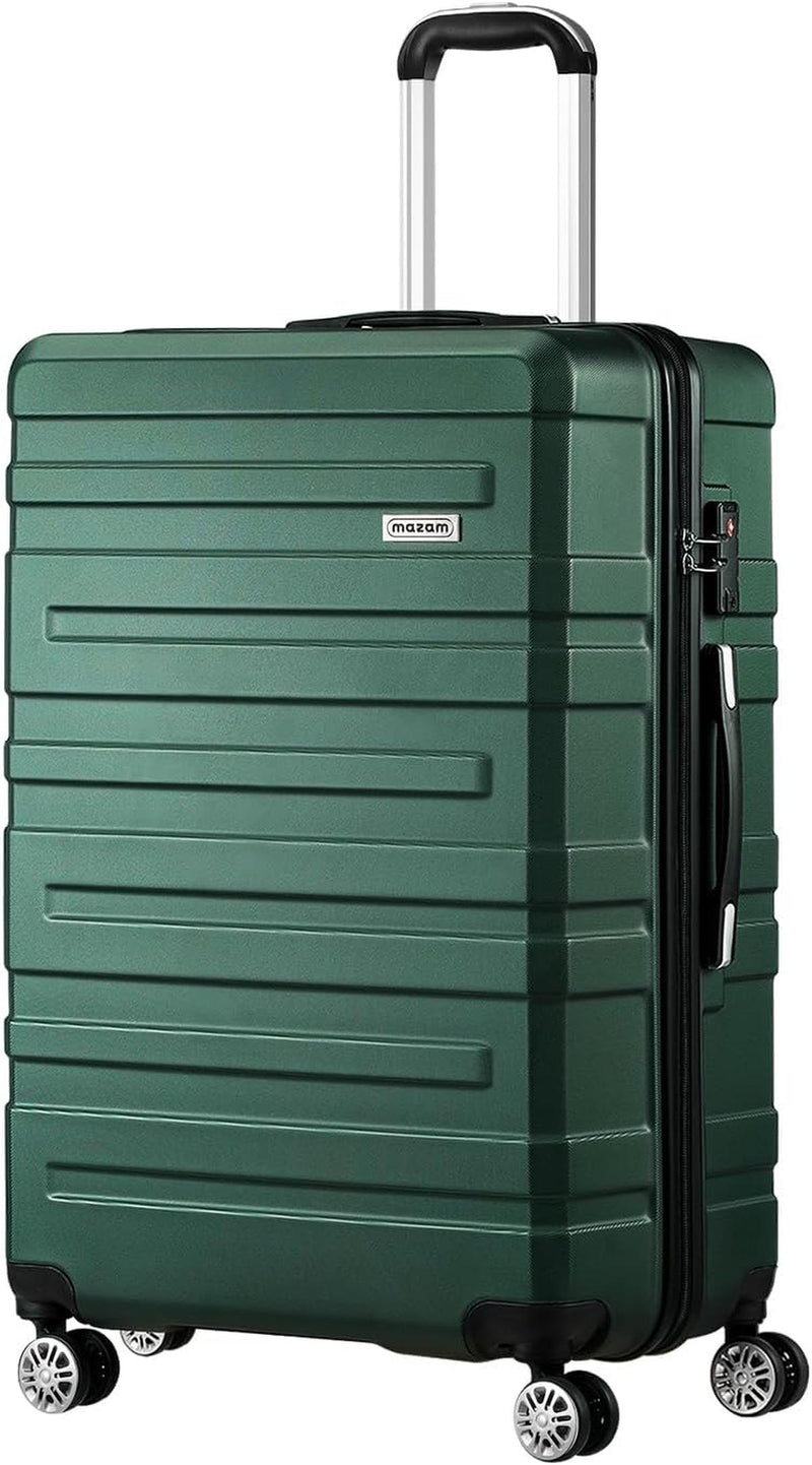 3-Piece Hard Shell Spinner Luggage Set With TSA Lock And Organised Interior