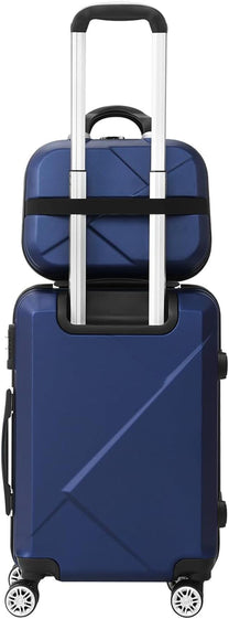 3-Piece Hard Shell Spinner Luggage Set With TSA Lock And Organised Interior