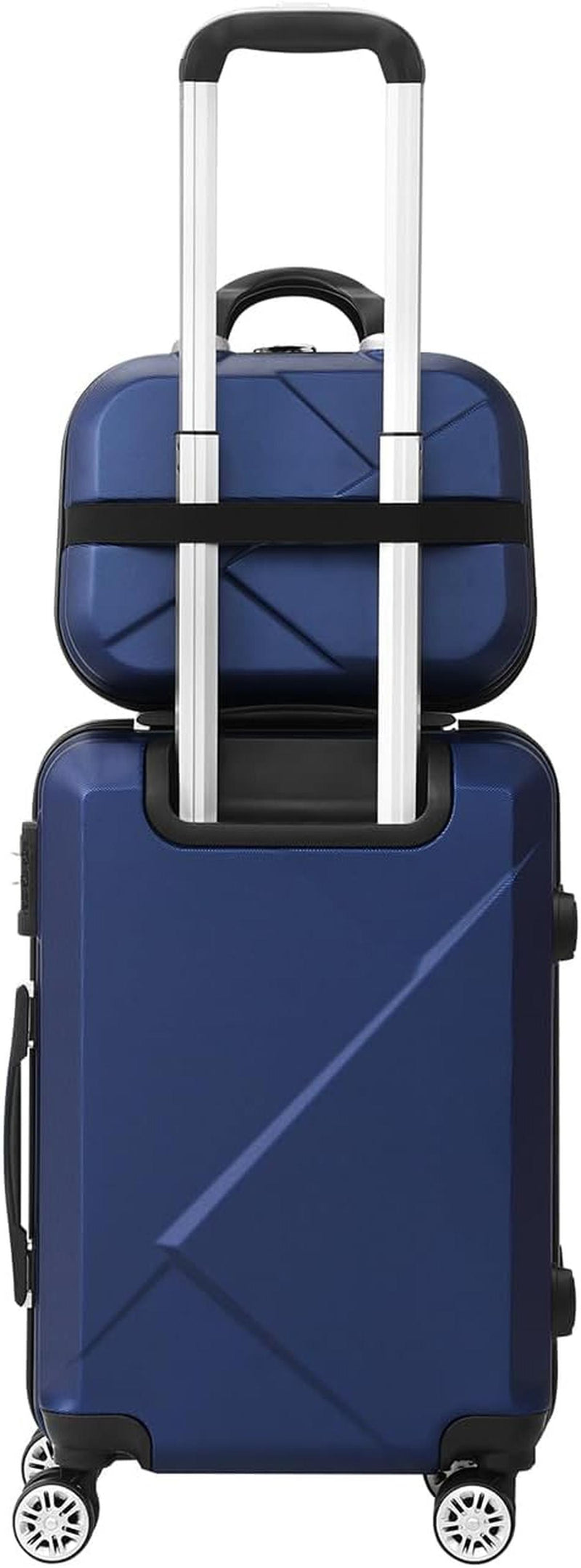 3-Piece Hard Shell Spinner Luggage Set With TSA Lock And Organised Interior