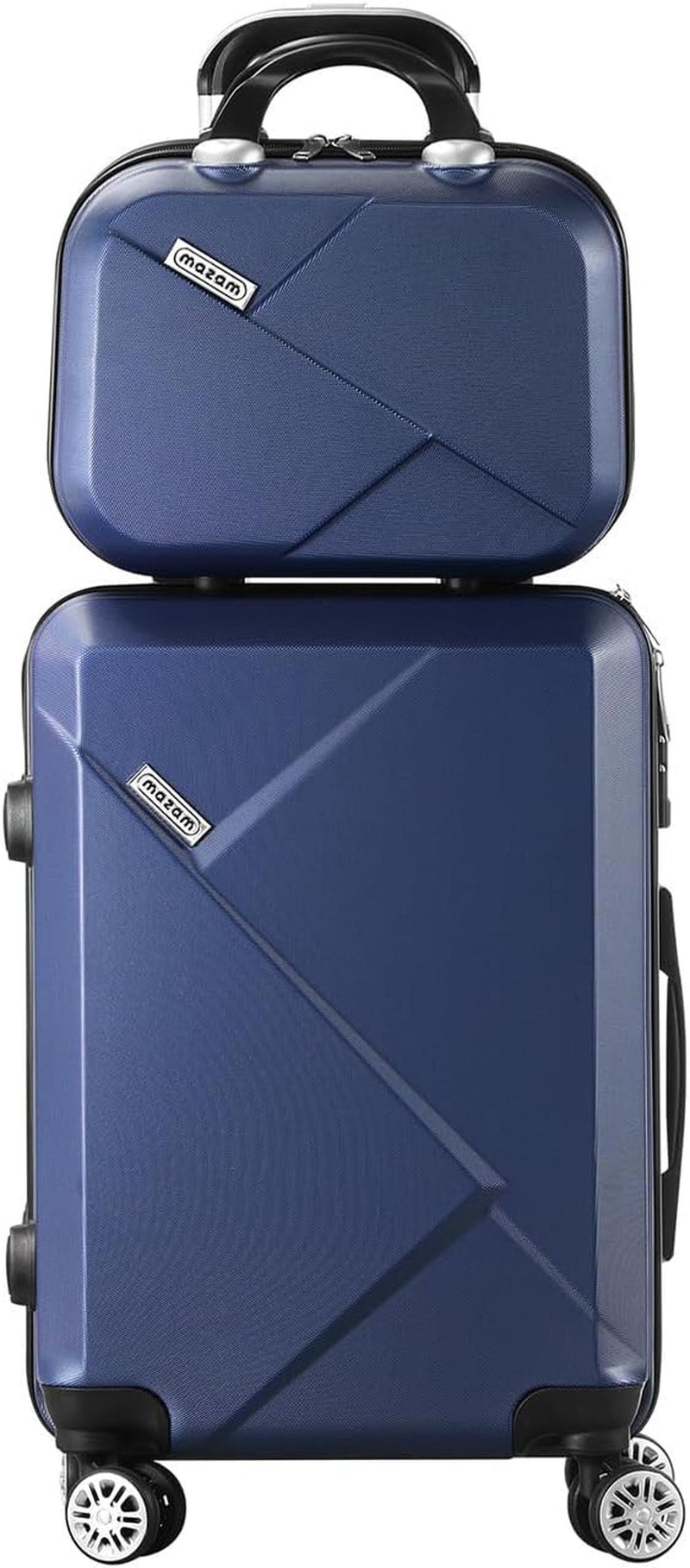 3-Piece Hard Shell Spinner Luggage Set With TSA Lock And Organised Interior