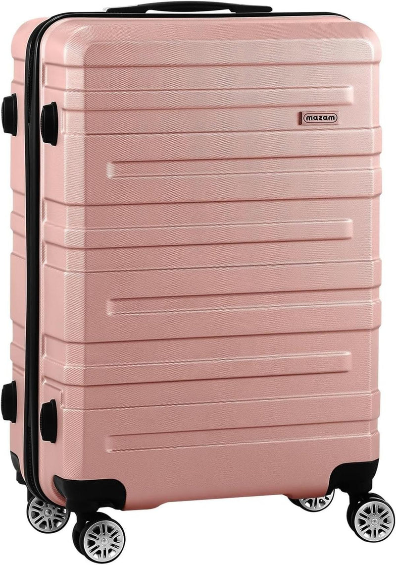 3-Piece Hard Shell Spinner Luggage Set With TSA Lock And Organised Interior