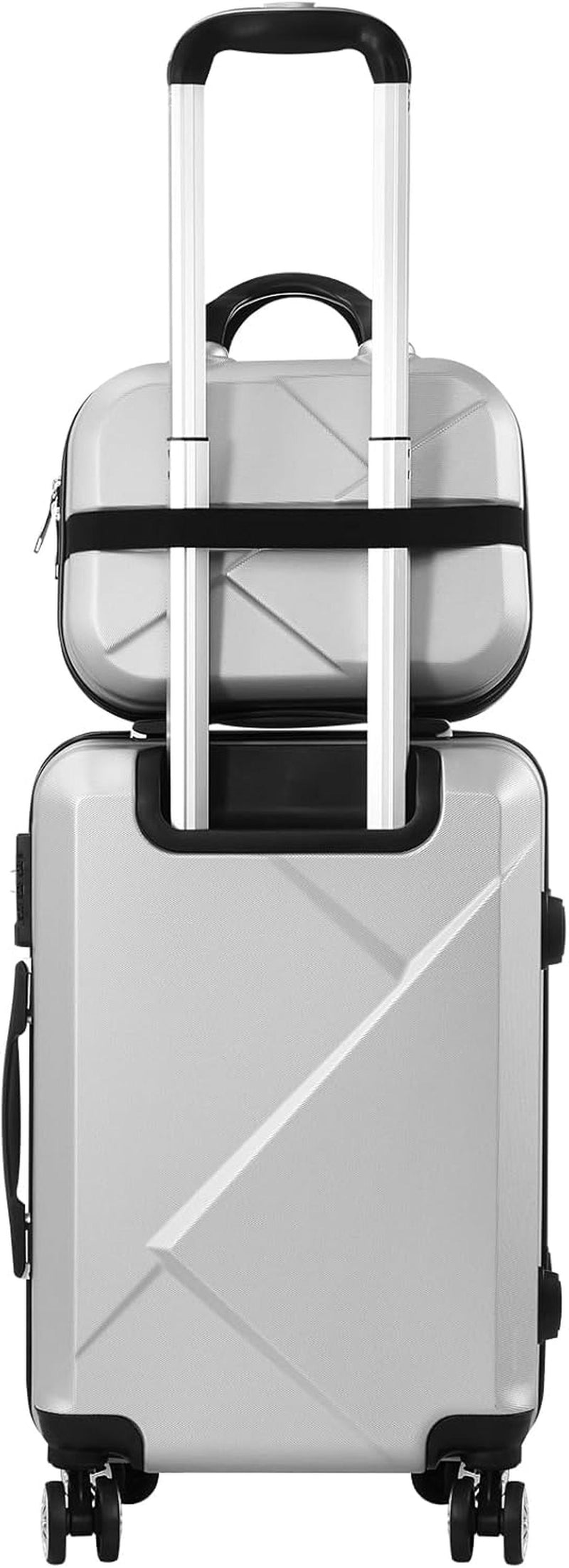 3-Piece Hard Shell Spinner Luggage Set With TSA Lock And Organised Interior