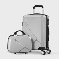 3-Piece Hard Shell Spinner Luggage Set With TSA Lock And Organised Interior