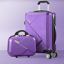 3-Piece Hard Shell Spinner Luggage Set With TSA Lock And Organised Interior