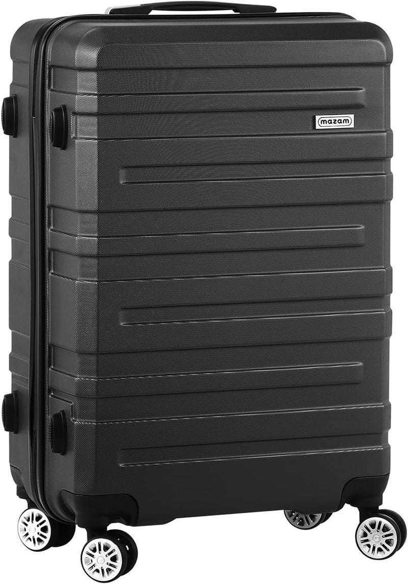 3-Piece Hard Shell Spinner Luggage Set With TSA Lock And Organised Interior