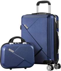 3-Piece Hard Shell Spinner Luggage Set With TSA Lock And Organised Interior