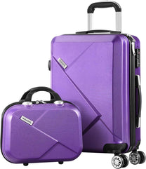 3-Piece Hard Shell Spinner Luggage Set With TSA Lock And Organised Interior