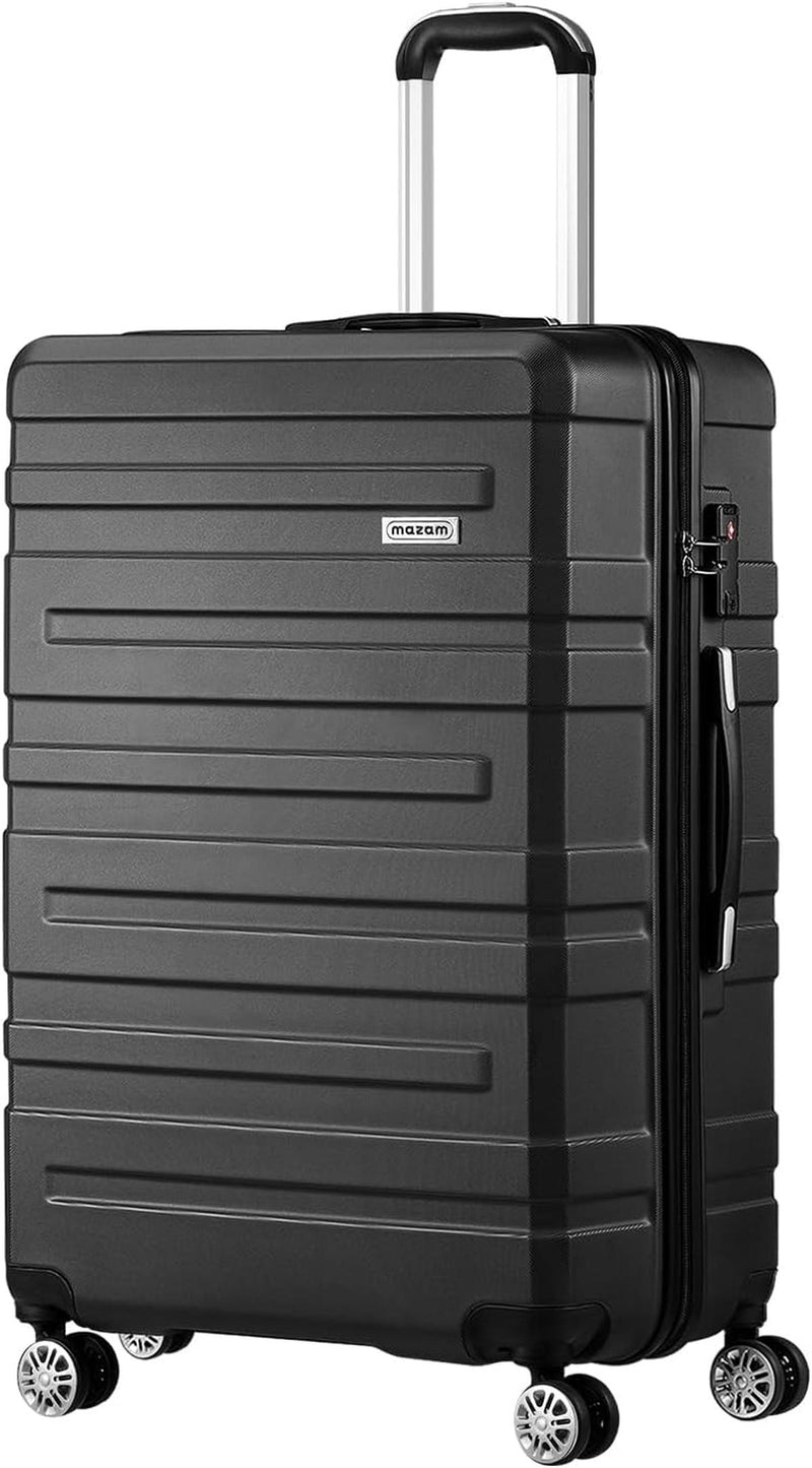 3-Piece Hard Shell Spinner Luggage Set With TSA Lock And Organised Interior