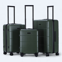 3-Piece Hardshell Luggage Set With 4-Wheel System