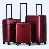 3-Piece Hardshell Luggage Set With 4-Wheel System