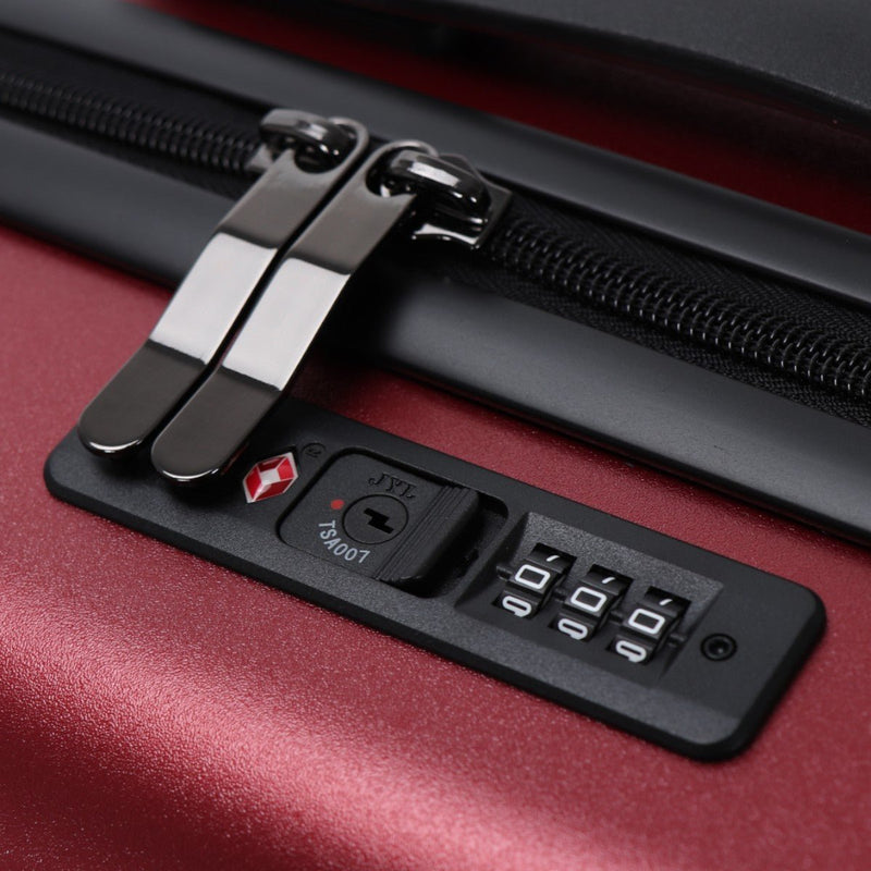 3-Piece Hardshell Luggage Set With 4-Wheel System