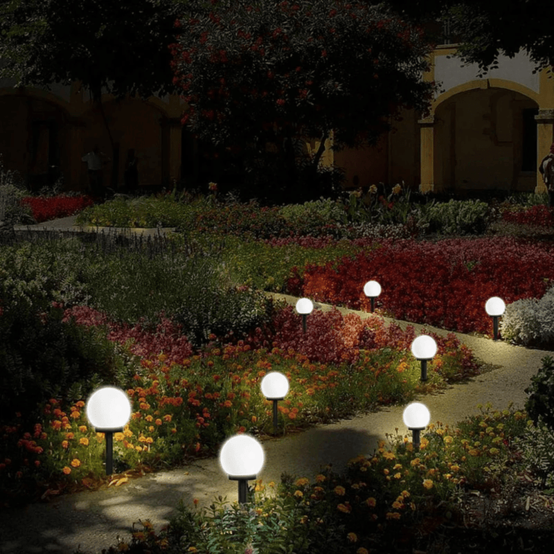 3-Piece Waterproof LED Solar Garden Lights