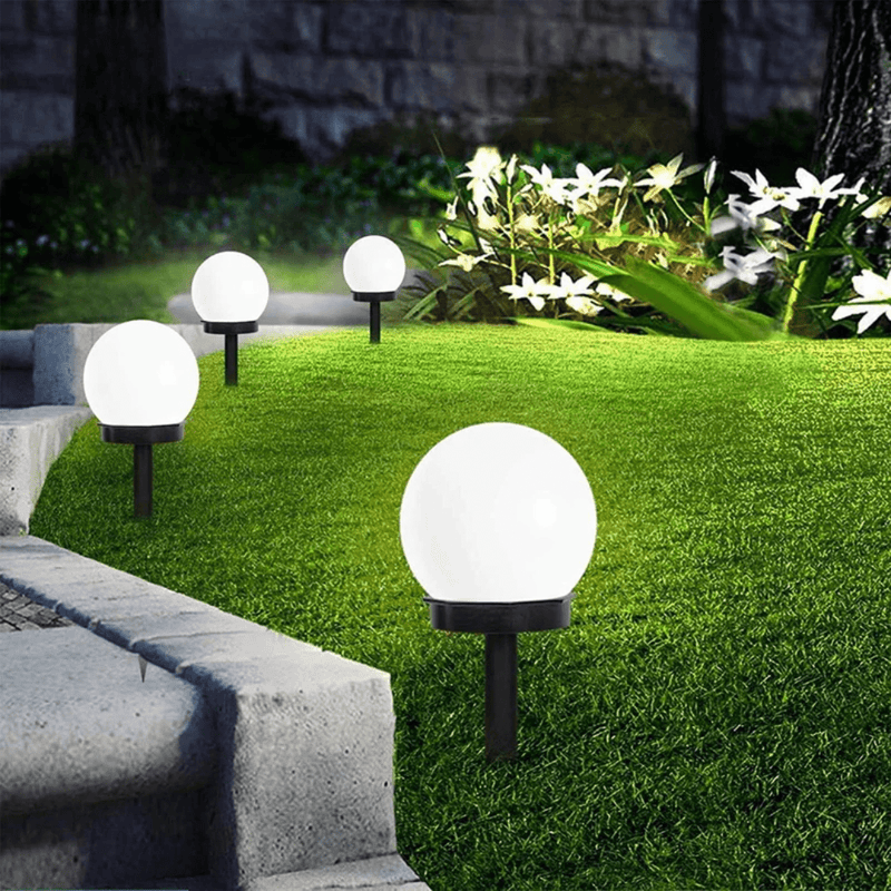 3-Piece Waterproof LED Solar Garden Lights