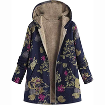 Fleece-Lined Hooded Jacket Vest With Relaxed Fit